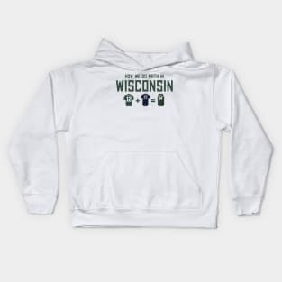 Milwaukee Bucks - How we do math in Wisconsin Kids Hoodie